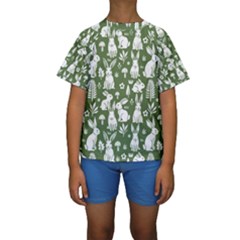 Kids  Short Sleeve Swimwear 