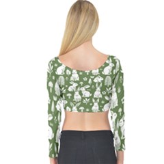 Long Sleeve Crop Top 