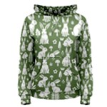 Easter bunny pattern Women s Pullover Hoodie