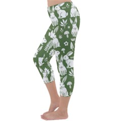 Capri Winter Leggings Back Capri Winter Leggings Back