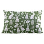 Easter bunny pattern 24 x16  Lumbar Throw Cushion Case (Two Sides)