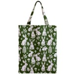 Easter bunny pattern Zipper Classic Tote Bag