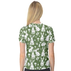 V-Neck Sport Mesh T-Shirt 