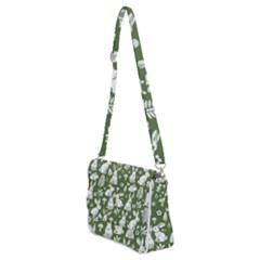 Shoulder Bag with Back Zipper 