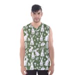 Easter bunny pattern Men s Basketball Tank Top