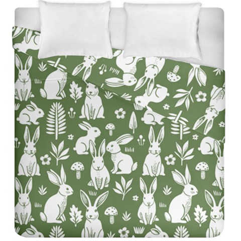 Easter bunny pattern Duvet Cover Double Side (King Size) from ArtsNow.com