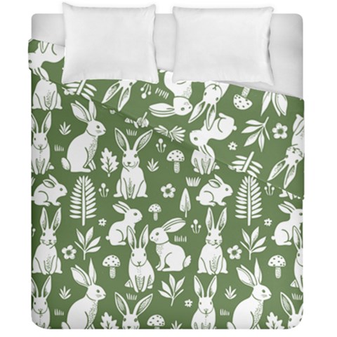 Easter bunny pattern Duvet Cover Double Side (California King Size) from ArtsNow.com