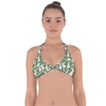 Easter bunny pattern Halter Neck Bikini Top