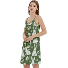Mini Camis Dress With Pockets 