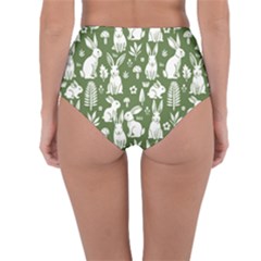 Reversible High-Waist Bikini Bottoms 