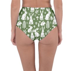 Reversible High-Waist Bikini Bottoms 