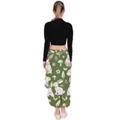 Asymmetrical Ruffle Hem Skirt  