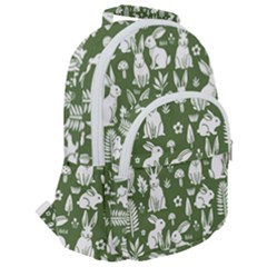 Rounded Multi Pocket Backpack 