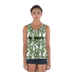 Easter bunny pattern Sport Tank Top 