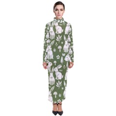 Turtleneck Maxi Dress 
