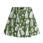 Easter bunny pattern Mini Flare Skirt