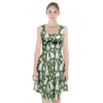 Easter bunny pattern Racerback Midi Dress