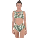 Easter bunny pattern Bandaged Up Bikini Set 