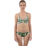 Easter bunny pattern Wrap Around Bikini Set