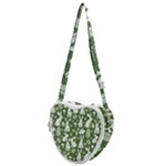 Easter bunny pattern Heart Shoulder Bag