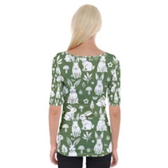 Wide Neckline T-Shirt 