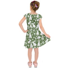 Kids  Short Sleeve Dress 