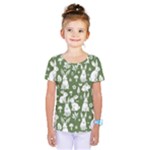 Easter bunny pattern Kids  One Piece T-Shirt