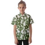 Easter bunny pattern Kids  Short Sleeve Shirt