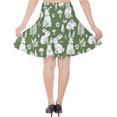 Velvet High Waist Skirt 