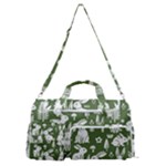 Easter bunny pattern Sports Gym Duffle Bag with Shoe Compartment