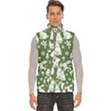 Men s High Neck Button Up Puffer Vest 