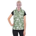 Easter bunny pattern Women s Button Up Vest