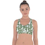 Easter bunny pattern Cross String Back Sports Bra