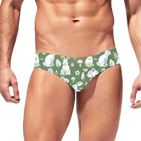 Easter bunny pattern Men s Swim Brief from ArtsNow.com