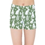 Easter bunny pattern Kids  Sports Shorts