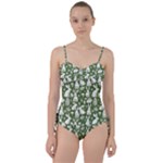 Easter bunny pattern Sweetheart Tankini Set