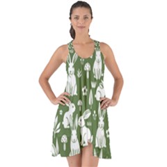 Show Some Back Chiffon Dress 