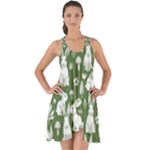 Easter bunny pattern Show Some Back Chiffon Dress