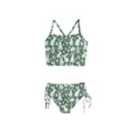 Easter bunny pattern Girls  Tankini Swimsuit