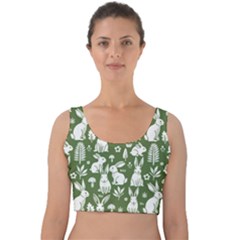 Velvet Crop Top 