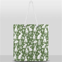 Full Print Rope Handle Tote (Large) 