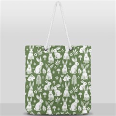 Full Print Rope Handle Tote (Large) 