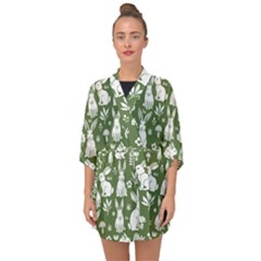 Half Sleeve Chiffon Kimono 