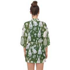 Half Sleeve Chiffon Kimono 