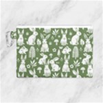 Easter bunny pattern Canvas Cosmetic Bag (Large)