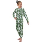 Easter bunny pattern Kids  Long Sleeve Set 