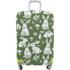 Easter bunny pattern Luggage Cover (Large) from ArtsNow.com