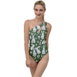 Easter bunny pattern To One Side Swimsuit