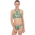 Easter bunny pattern Halter Bikini Set