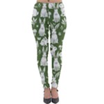 Easter bunny pattern Lightweight Velour Leggings